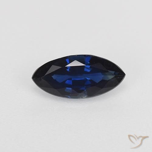 0.64ct 자연스러운 트와일라잇 블루 사파이어, 보석, VVS-VS
