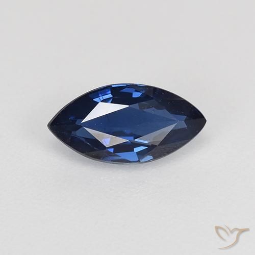 0.74ct 자연스러운 트와일라잇 블루 사파이어, 보석, VVS-VS