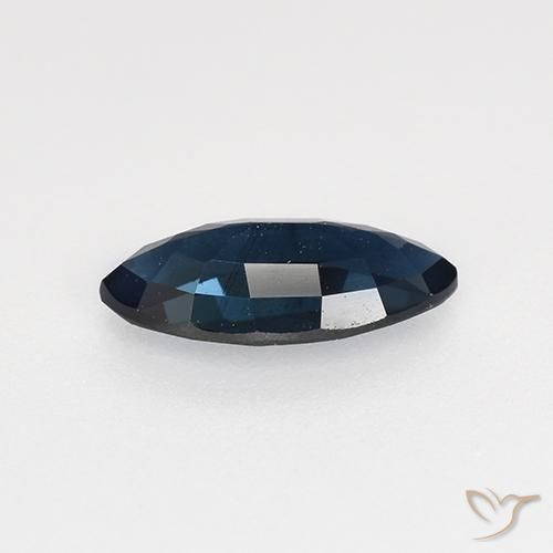 0.72캐럿 천연 자정 블루 사파이어, 보석, VVS-VS