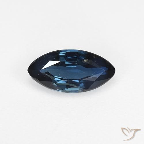 0.67ct 자연스러운 진한 파란색 사파이어, 보석, VVS-VS
