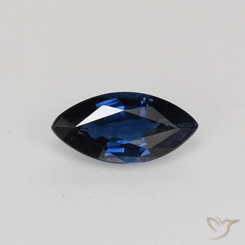 0.64ct 자연스러운 트와일라잇 블루 사파이어, 보석, VVS