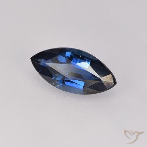 0.60캐럿 천연 트와일라잇 블루 사파이어, 보석, VVS-VS