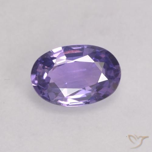 0.53ct 자연스러운 미디엄 바이올렛 사파이어, 타원형, VS