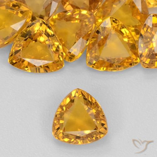 0.62ct 자연스러운 다크 골든 사파이어, 일조, VVS-VS