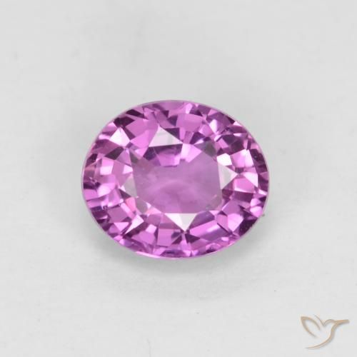 0.67ct 자연스러운 바이올렛 퍼플 사파이어, 타원형, VVS-VS