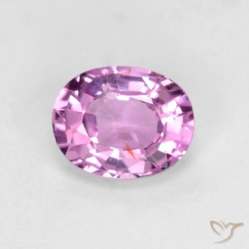 0.71ct 자연스러운 라이트 바이올렛 사파이어, 타원형, VS