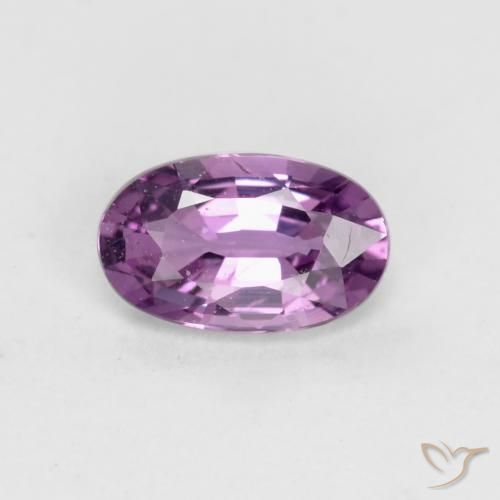 0.40ct 자연스러운 마젠타 사파이어, 타원형, VS