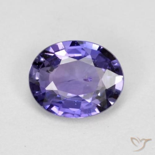 0.47ct 자연스러운 딥 퍼플 사파이어, 타원형, VS-SI
