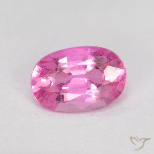 0.63ct 자연스러운 미디엄 퍼플 사파이어, 타원형, VS-SI