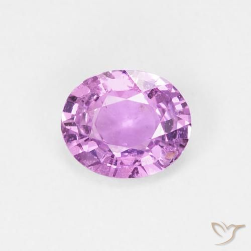 0.60ct 자연스러운 바이올렛 퍼플 사파이어, 타원형, VS-SI