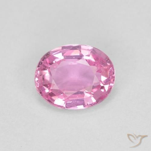0.41ct 자연스러운 베리 라이트 로얄 퍼플 핑크 사파이어, 타원형, VVS-VS