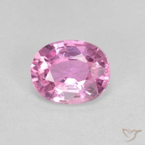 0.44ct 자연스러운 로얄 퍼플 핑크 사파이어, 타원형, VVS-VS