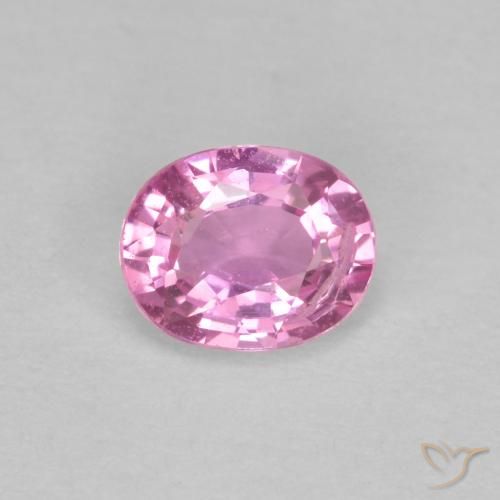 0.43ct 자연스러운 로얄 퍼플 핑크 사파이어, 타원형, VS