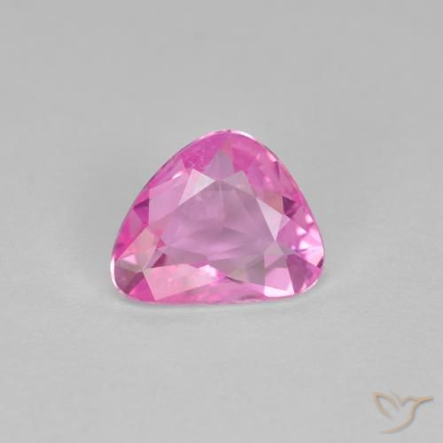 0.81ct 자연스러운 강렬한 보라색 사파이어, 팬시한, VVS