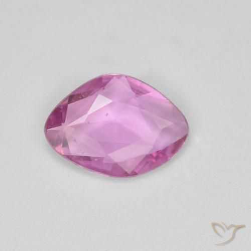 0.82ct 자연스러운 미디엄 핑크 사파이어, 팬시한, VS