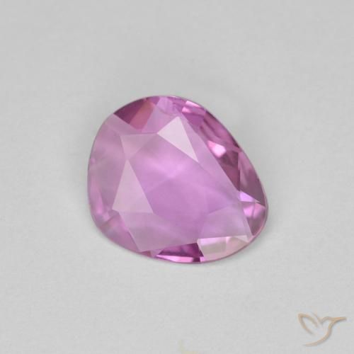 0.84ct 자연스러운 퍼플 핑크 사파이어, 팬시한, VVS-VS