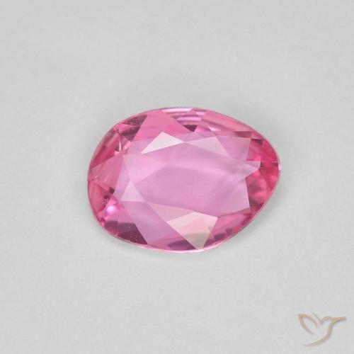 0.92ct 자연스러운 미디엄 핑크 사파이어, 팬시한, VVS-VS