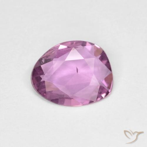 0.77ct 자연스러운 미디엄 핑크 사파이어, 팬시한, VS-SI