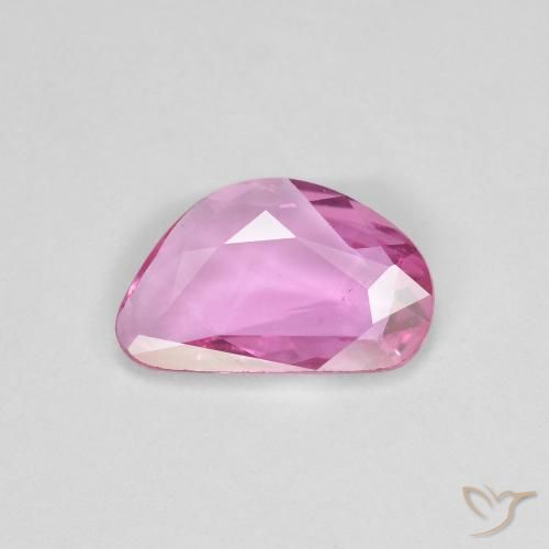 0.90ct 자연스러운 인텐스 핑크 사파이어, 팬시한, VS