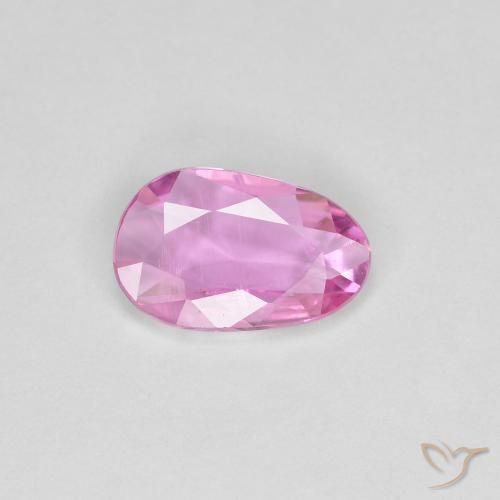 0.75ct 자연스러운 미디엄 핑크 사파이어, 팬시한, VS