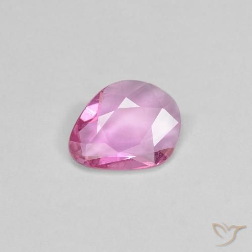 0.62ct 자연스러운 미디엄 핑크 사파이어, 팬시한, VS