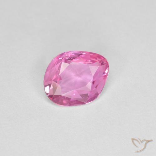 0.69ct 자연스러운 딥 핑크 사파이어, 팬시한, VVS-VS