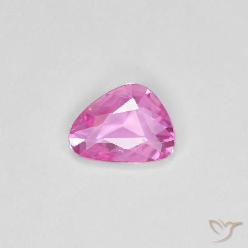 0.60ct 자연스러운 미디엄 핑크 사파이어, 팬시한, VVS-VS