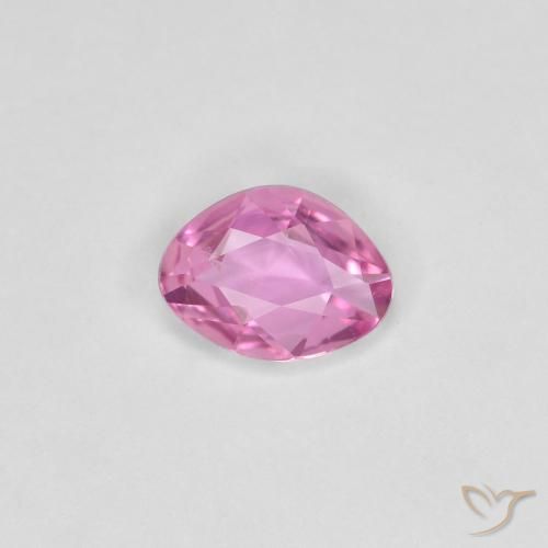 0.58ct 자연스러운 로얄 퍼플 핑크 사파이어, 팬시한, VVS-VS