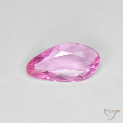 0.78ct 자연스러운 미디엄 핑크 사파이어, 팬시한, VVS-VS