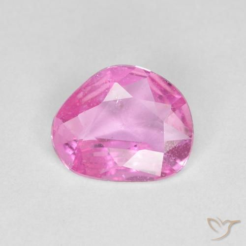 0.63ct 자연스러운 인텐스 핑크 사파이어, 팬시한, VS