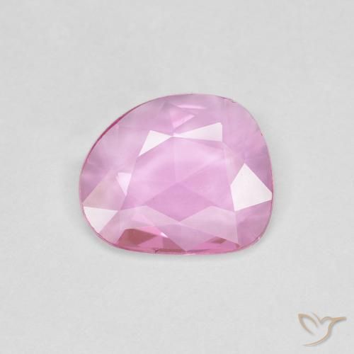 0.74ct 자연스러운 미디엄 핑크 사파이어, 팬시한, VS
