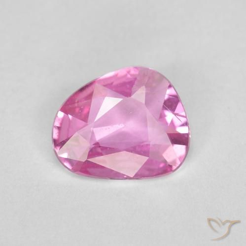 0.57ct 자연스러운 미디엄 핑크 사파이어, 팬시한, VS