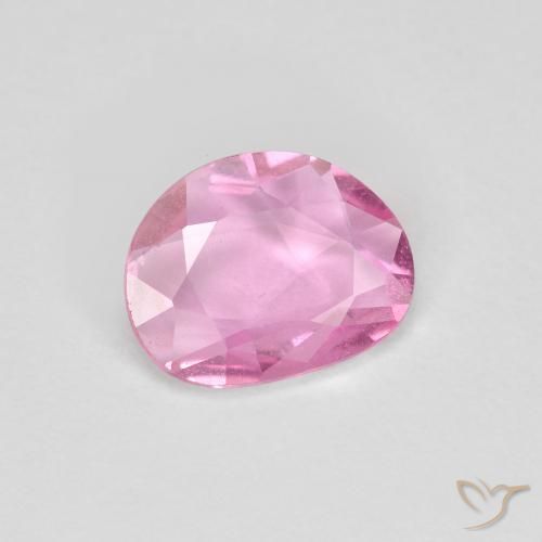0.67ct 자연스러운 인텐스 핑크 사파이어, 팬시한, VS