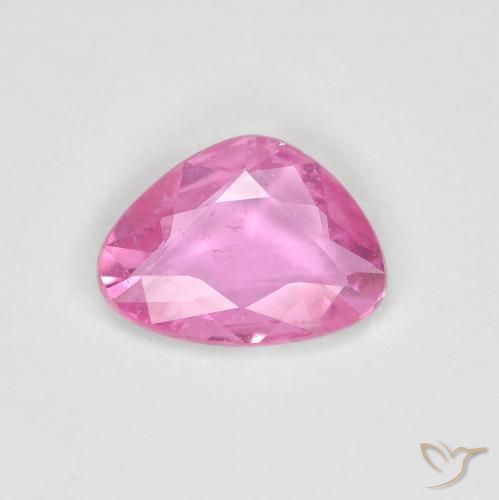0.73ct 자연스러운 미디엄 핑크 사파이어, 팬시한, VS