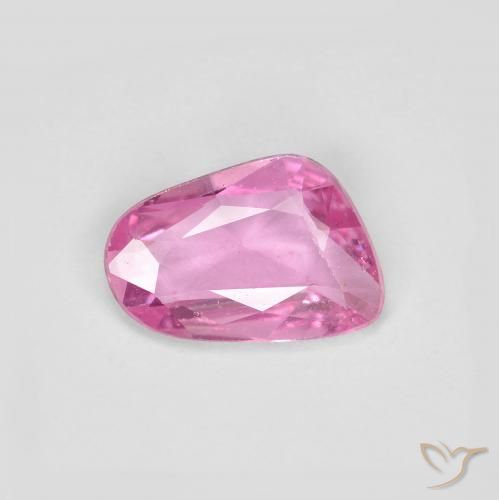 0.64ct 자연스러운 인텐스 핑크 사파이어, 팬시한, VS