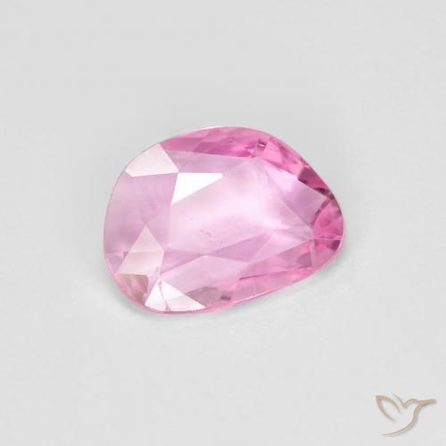0.58ct 자연스러운 딥 핑크 사파이어, 팬시한, VVS-VS