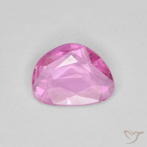 0.63ct 자연스러운 인텐스 핑크 사파이어, 팬시한, VVS-VS