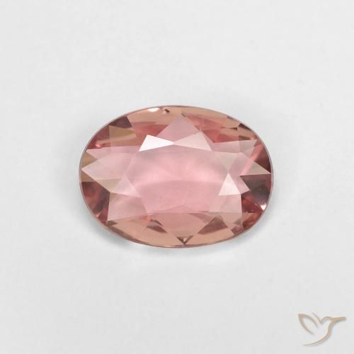 0.61ct 자연스러운 라이트 핑크 사파이어, 타원형, VVS-VS