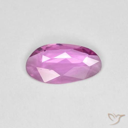 0.69ct 자연스러운 분홍빛이 도는 보라색 사파이어, 팬시한, VVS