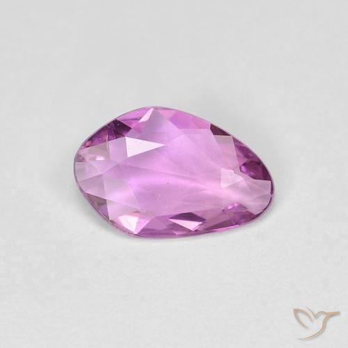 0.66ct 자연스러운 미디엄 다크 퍼플 사파이어, 팬시한, VS