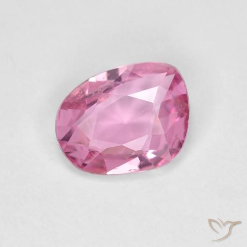 0.77ct 자연스러운 미디엄 핑크 사파이어, 팬시한, VVS-VS