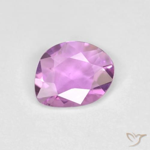 0.56ct 자연스러운 분홍빛이 도는 보라색 사파이어, 팬시한, VVS-VS