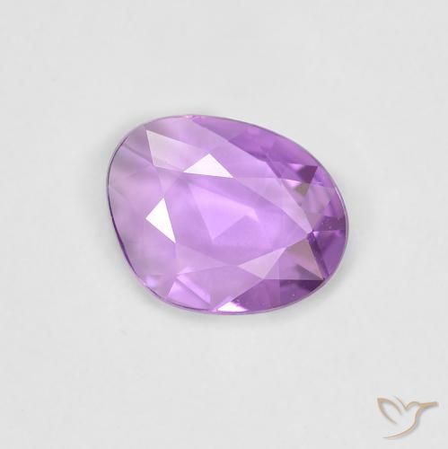 0.61ct 자연스러운 라일락 퍼플 사파이어, 팬시한, VVS-VS