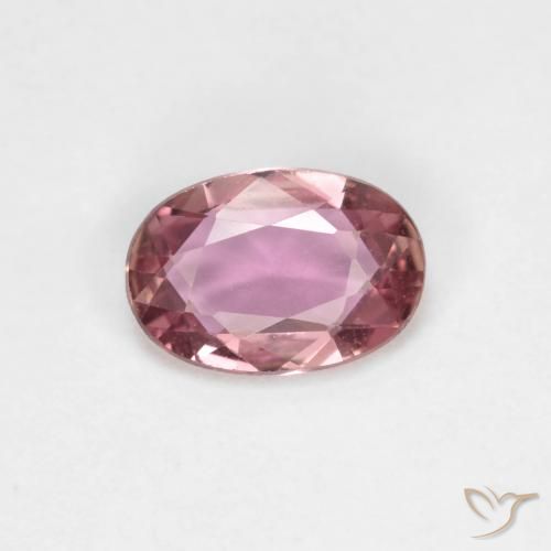 0.49ct 자연스러운 미디엄 마젠타 사파이어, 타원형, VVS-VS