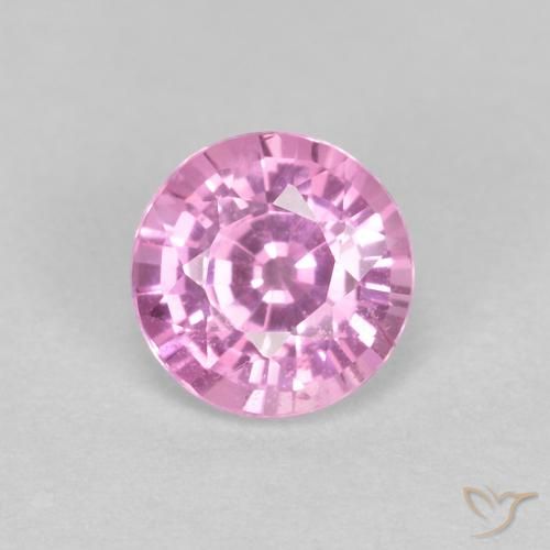 0.60ct 자연스러운 로얄 퍼플 핑크 사파이어, 둥근, VS