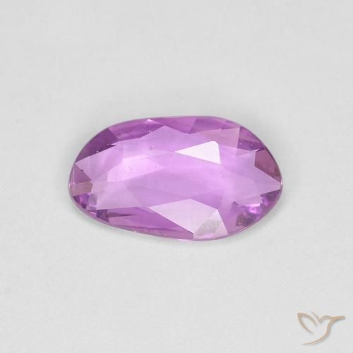 0.65ct 자연스러운 미디엄 퍼플 사파이어, 팬시한, VS