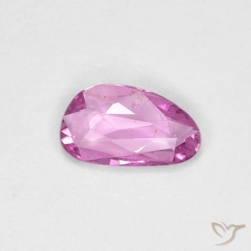 0.60ct 자연스러운 강렬한 분홍빛이 도는 보라색 사파이어, 팬시한, VS