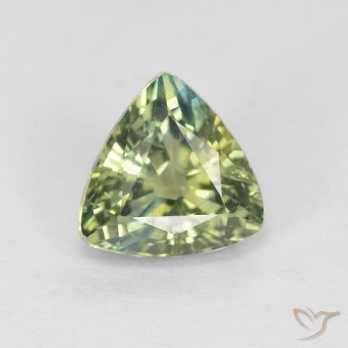 1.03ct 자연스러운 다색 사파이어, 일조, VVS-VS