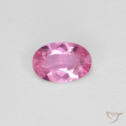 0.44ct 자연스러운 로얄 퍼플 핑크 사파이어, 타원형, VS