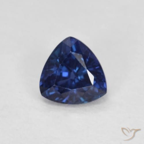0.41ct 자연스러운 트와일라잇 블루 사파이어, 일조, VVS-VS